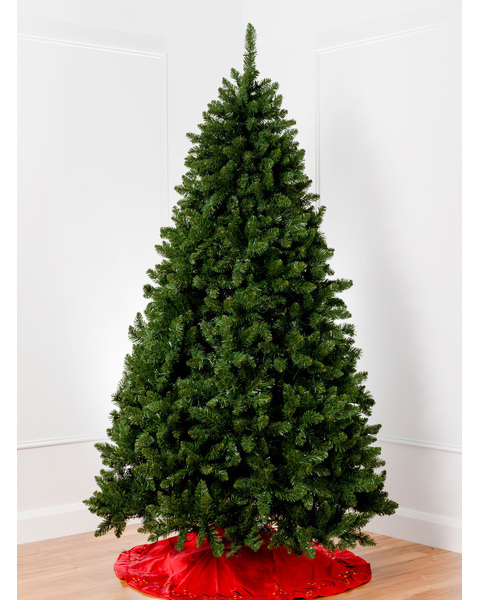 The BAVARIAN Green Fir Pre-lit Multicolour