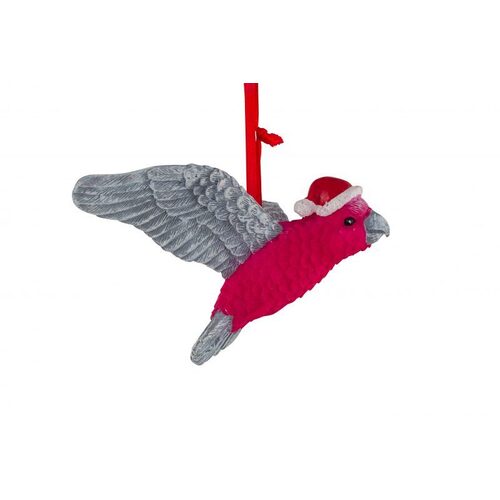 75mm Christmas Galah Hanging Decoration