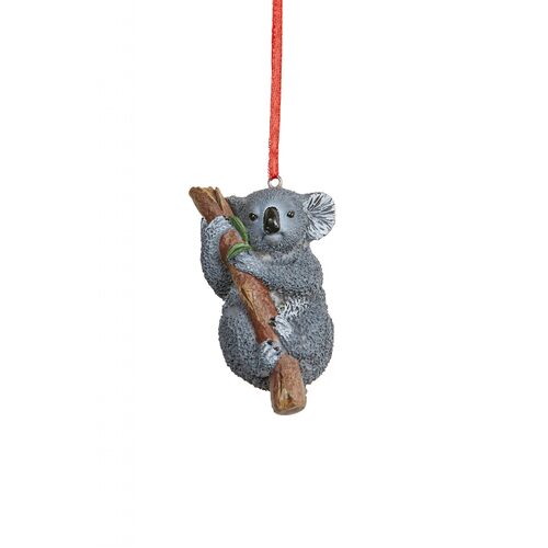 80mm Koala on Branch Hanging Decoration 