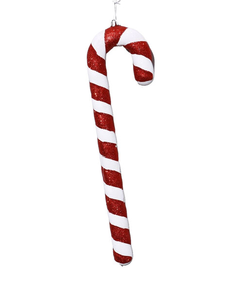 Red & White Christmas Tree Ornaments Candy Cane 50cm