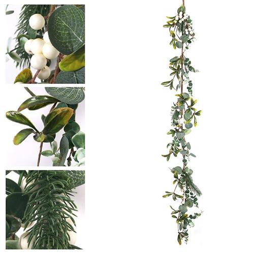 Garland With White Berrys 1.3m