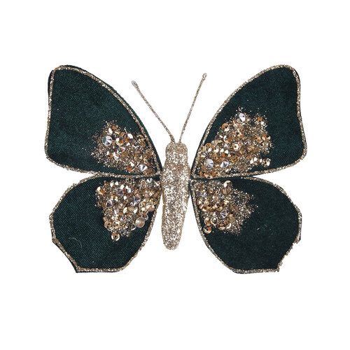 Butterfly Clip Emerald 200mm
