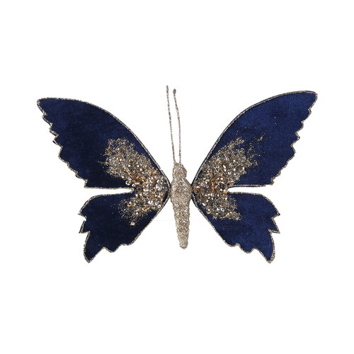 Butterfly Clip Navy Blue 220mm