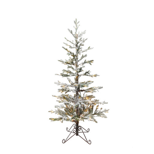 The Scandinavian Flocked Fir Pre-Lit